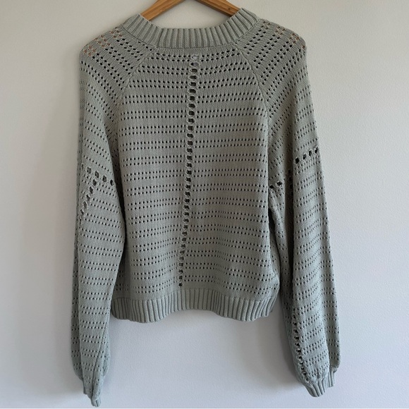 Sisstrevolution Women's Sun Daze Sweater Size Large Olive Green - Picture 2 of 9